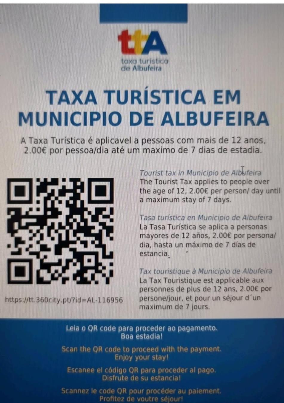 Alexa Apartment T2, Albufeira Center Two Bedrooms Self Check-In Ngoại thất bức ảnh